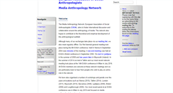 Desktop Screenshot of media-anthropology.net
