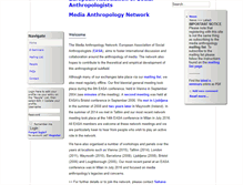 Tablet Screenshot of media-anthropology.net